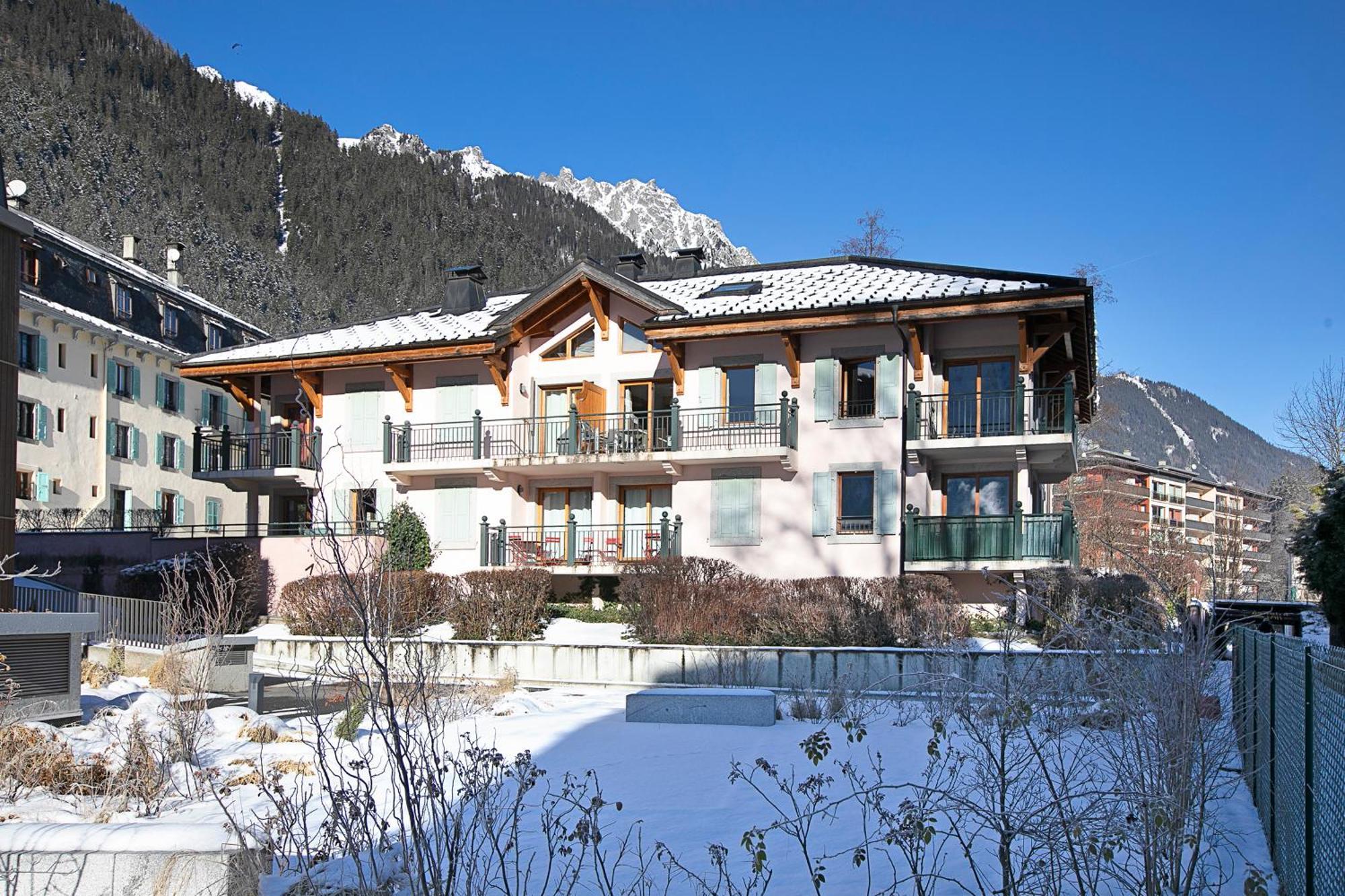 Appartement Belle Vue - Happy Rentals Chamonix Exteriör bild