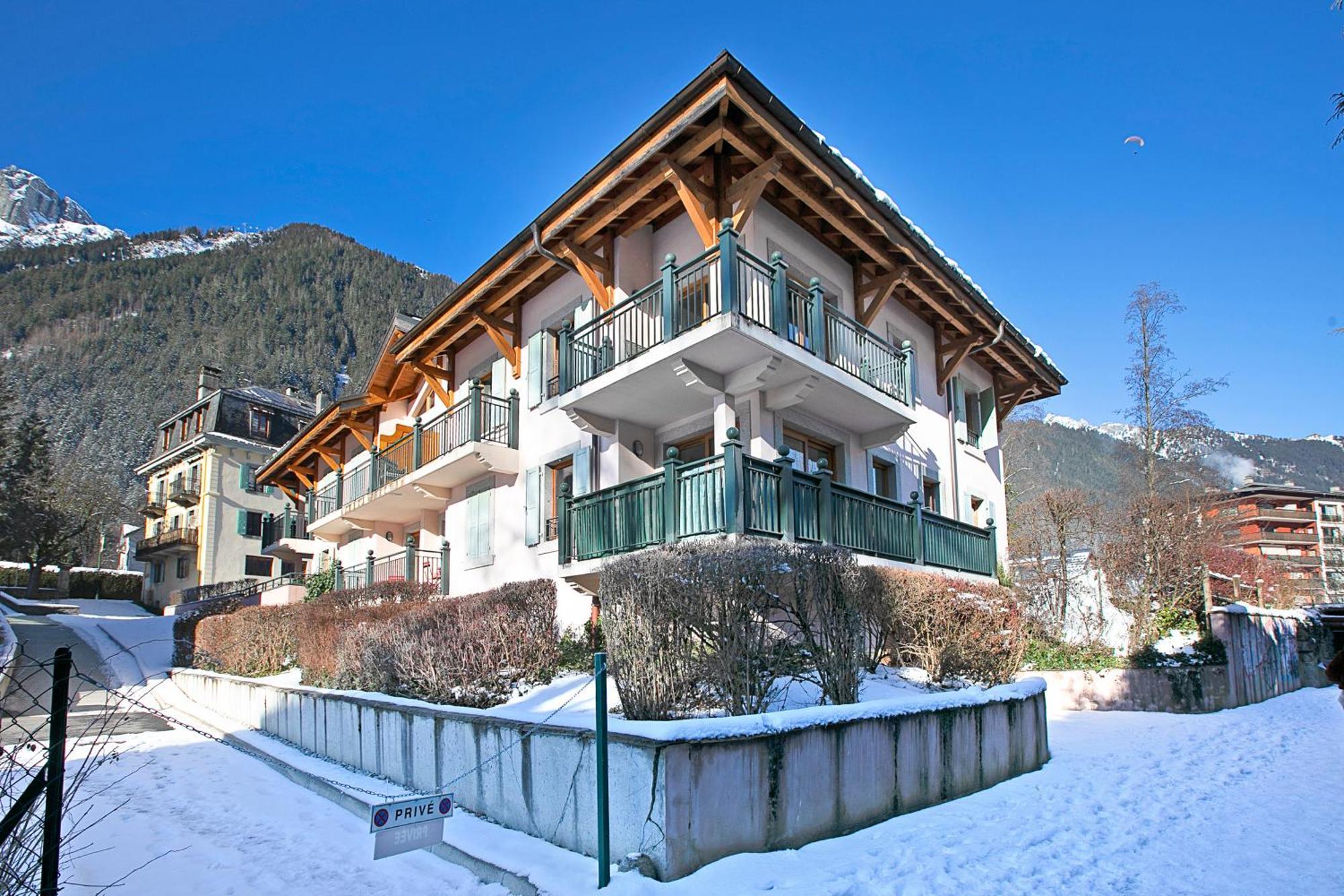 Appartement Belle Vue - Happy Rentals Chamonix Exteriör bild